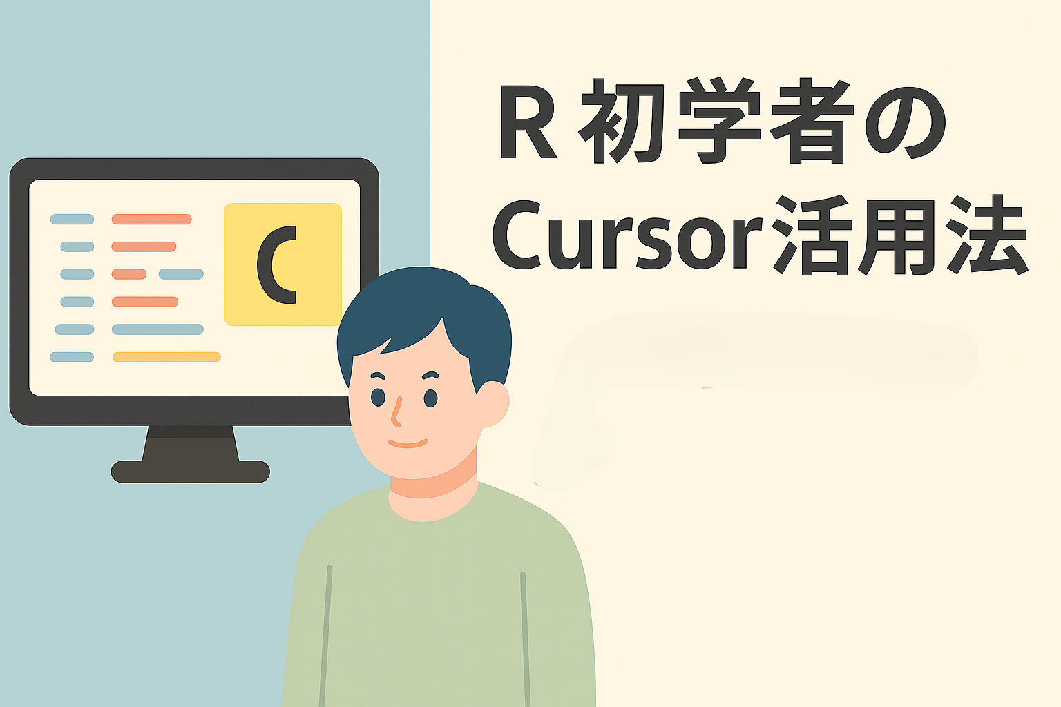 R初学者のCursor活用法：コードの解説機能 - AI 医療統計